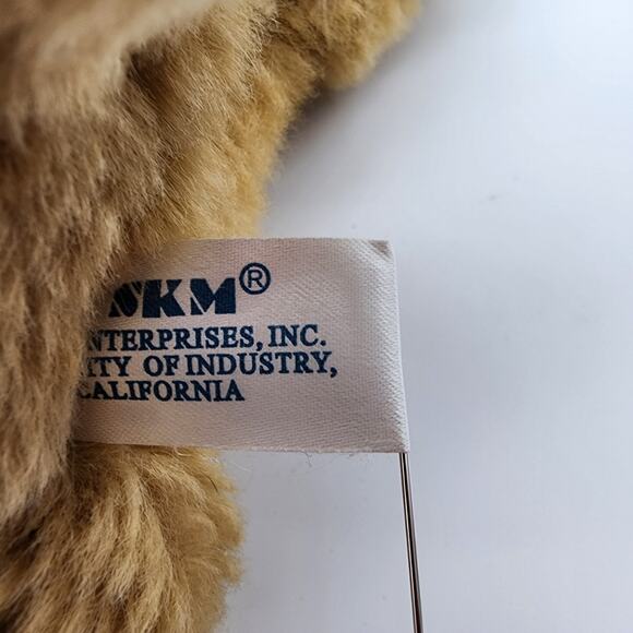 SKM Lab Golden Retriever Puppy Dog Plush 10" Brown Floppy Stuffed Animal Toy - Picture 8 of 10